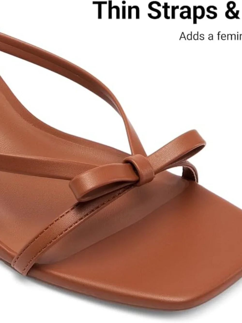 Women’s Comfort Bow Kitten Heel Sandals